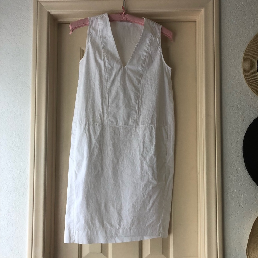 Everlane minimal white dress size 00
